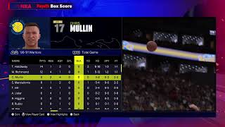 NBA 2k25 BITW Tournament 91 Warriors v 08 Nuggets [upl. by Drogin]