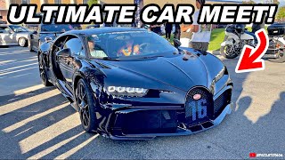 Million Dollar Car Meet Bugatti Chiron Aventador SVJ Brabus 6x6 Supra Skyline GTR [upl. by Uot]