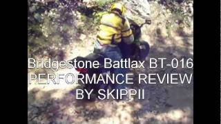 Bridgestone Battlax BT016 motorcycle tire review [upl. by Lougheed323]