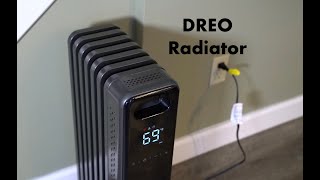 DREO OH310 1500W OilFilled Radiator Heater Review [upl. by Ekal491]