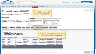 Report Basics in Salesforce [upl. by Namilus]