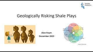 Geologically Risking Shale Plays [upl. by Wilinski173]