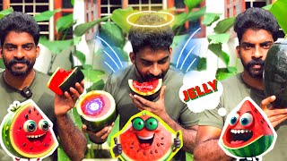 How To Make Watermelon Jelly  Watermelon Jelly recipe 🍉🍉🍉 watermelon video jelly youtube [upl. by Atile]