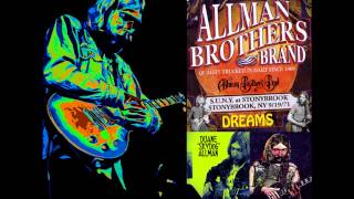 Allman Brothers Band Dreams at Stony Brook 91971 [upl. by Meara]