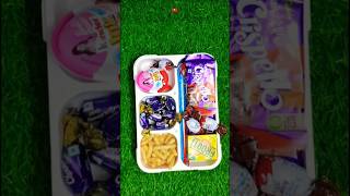 Dairy Milk Chocolate Kinder Joy Biscuits Candy Kurkure amp Frooti Mango Drink Lunch Box Ideas 🥰 😋 [upl. by Aldwon]