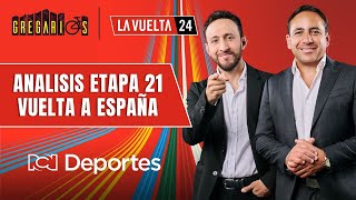 Gregarios con Mario Sábato y Juan Charry análisis etapa 21 de la vuelta España 2024 [upl. by Cofsky]