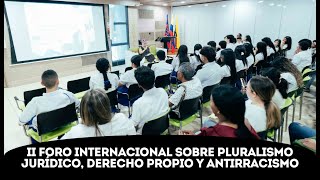 UNIMAGDALENA albergó foro para entender el sistema legal reconociendo la diversidad cultural [upl. by Yromas83]