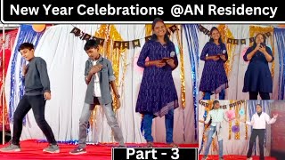 New Year Celebrations in AN Residency Dumdam performance vlog trending lathaskitchenandvlogs [upl. by Spear]