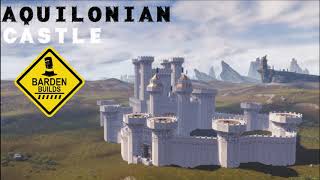 Conan Exiles Aquilonian Castle Speed Build No Mods [upl. by Oliric]