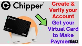 Step By Step On How To Open Chipper Cash Account In Nigeria 🇳🇬 [upl. by Oirazan]