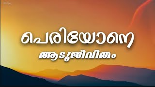 Periyone En Rahmane Song  Malayalam Lyrics  Aadujeevitham  Prithviraj  A R Rahman  Blessy [upl. by Woehick]