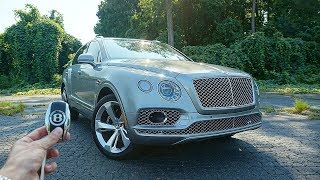 2017 Bentley Bentayga W12 Start Up Walkaround Test Drive and Review [upl. by Hite521]