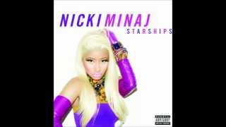 Nicki Minaj  StarShips with LYRICS [upl. by Cynar]