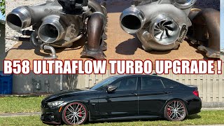 BIG TURBO INSTALL ON MY BMW 440 Dynamic AutoWerx B58 Ultra Flow [upl. by Bruyn]