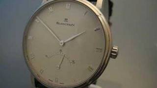 Blancpain Villeret retrograde seconds [upl. by Letnohs]