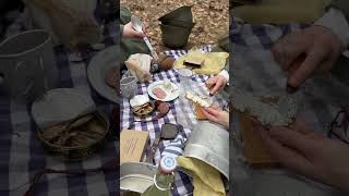 Essen Ich werde essen fyp eating food asmr reenacting reenactor history worldwar1 [upl. by Brost423]