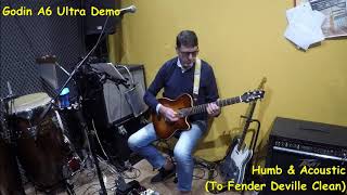 Godin A6Ultra Demo Test no speech [upl. by Edette302]