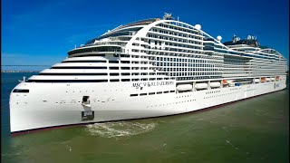 MSC World Europa Cruise Ship Tour 4K [upl. by Giardap]