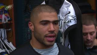 Eagles Press Pass LB Mychal Kendricks 11918 [upl. by Liesa155]