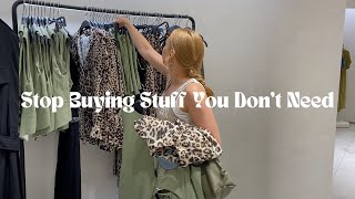 How To Stop Buying What You Dont Need  Save Money and Declutter  anyaeverywhere [upl. by Neroled]