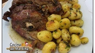 Cordero asado  Recetas para Navidad  Cocina de Martina [upl. by Waylin]