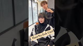 Dark Brown Short Haircut Tutorial Stylish Design amp Color Ideas for Girls haircuttingessentials [upl. by Ahsyle]