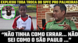 DIRETOR DA BASE DO PALMEIRAS EXPLICA SAIDA DE ENDRICK DO SPFC PRO RIVAL [upl. by Mcnully]