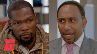 Stephen A Smith and Kevin Durant clear the air facetoface on The Boardroom  ESPN [upl. by Arun]