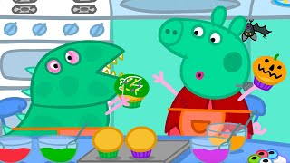 Spooky Halloween Treats 🎃  Peppa Pig Tales Full Episodes [upl. by Olrak]