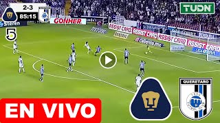 Pumas vs Querétaro EN VIVO donde ver y a que hora juega  predicciones pumas vs queretaro Liga MX [upl. by Tshombe]