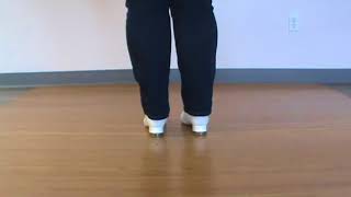 Peppermint Twist combinations  clogging step practice [upl. by Hamforrd]