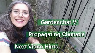 How to Propagate Clematis  Gardenchat and Next Video Hints [upl. by Erialb671]