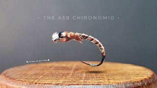 The ASB Chironomid  An Instructional Fly Tying Video [upl. by Desdee]