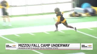 Mizzou football starts fall camp with ‘positive energy’ around the program [upl. by Kahl]