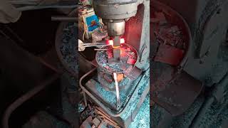 Cooking Knife Rough Forging Process [upl. by Aralk]