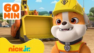 Rubble amp Crew  ¡Las mejores construcciones en el patio trasero de Rubble  60 minutos  Nick Jr [upl. by Cecilio]