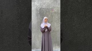 Langsung kepion aja da kata aku mah🤭 jamisesyari ootdmuslim hijabstyle outfitmuslimah [upl. by Lanta]