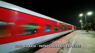 First LHB Run of 12359 Kolkata  Patna Garib Rath Express with 3E coaches powered by HWH WAP5 [upl. by Weir19]