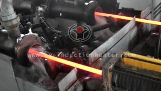 Hardening and tempering spring steel with induction [upl. by Broddy897]