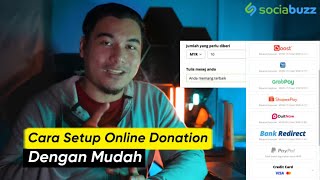 Cara mudah Content Creator setup platform Online Donation  SociaBuzz Tribe [upl. by Oakie]