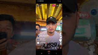 cr7 horaa Instagram live from pokhara with drs gaming [upl. by Parry]