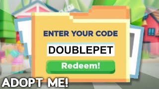 SECRET NEW Adopt Me Promo Code BE QUICK [upl. by Puritan]