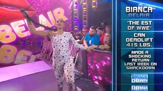 Bianca Belair Entrance  WWE SmackDown October 27 2023 [upl. by Itsirc]