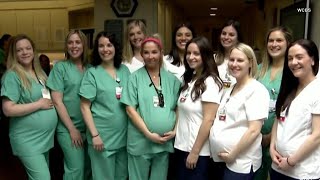 15 Maternity Ward Staffers Are Pregnant at Same Time [upl. by Marysa]