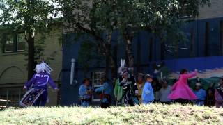 Iroquois Village  dance performance  NYSFair 2012 4 [upl. by Oicafinob556]