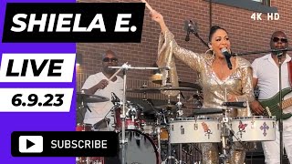 Sheila E Live  The percussion queen gives LEGENDARY performance raising “the roof” [upl. by Notsle]