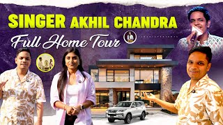 Super Singer Finalist Akhil Chandra Interview  Jyothi Chowdary  Home Tour  J2 Media [upl. by Akemehs239]