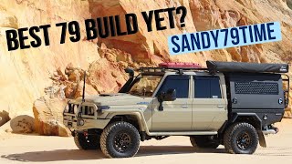 79 Series Landcruiser build  sandy79time [upl. by Hussein]