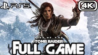 RISE OF THE TOMB RAIDER PS5 Gameplay Walkthrough FULL GAME 4K 60FPS No Commentary [upl. by Spiros259]