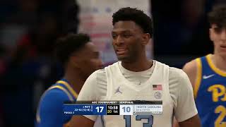 Full Match  Pittsburgh vs 4 North Carolina  Semifinal  College Men Basketball 03152024 [upl. by Netsuj]